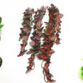 thumbnail image 1 of Flmtop Artificial Vine Plant Simulation Fish Tank Reptile Terrarium Aquarium Decoration Green, 1 of 6