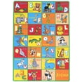 thumbnail image 2 of HR-Kids Rugs for Playroom Bedroom 8x10 Boys Girls Childrens Room Dcor Fun ABC Alphabet Animals Interactive Gift for HR-Kids Boys Girls Educational Learning Mat Carpet for Nursery School Playroom, 2 of 7