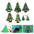 thumbnail image 4 of Children Diy Christmas Tree Handmade Felt Cloth Christmas Tree Felt Stereo Christmas Tree Smooth Cutting, 4 of 5