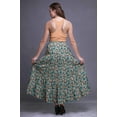 thumbnail image 4 of Bimba Printed Maxi Skirts Women Bohemian Gypsy Style Long Cotton Skirt, 4 of 5