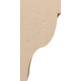 thumbnail image 3 of 10"W x 10"D x 20"H Wide Garner Rough Cedar Woodgrain TimberThane Corbel, Primed Tan, 3 of 6