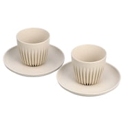 Huskee Cup Espresso Set (Natural, 3oz)