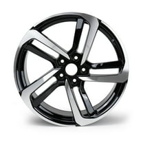 New 19" Wheel Rim 19x8.5-inch 5-Lug Machined Black, for 2018-22 Honda Accord, Alloy Rims
