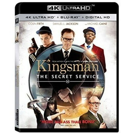 Kingsman: The Secret Service (4K Ultra HD + Blu-ray + Digital (Best Tv Service For 4k)