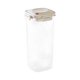 thumbnail image 2 of Recipiente hermético para almacenar alimentos | Frasco hermético para cereales de cocina | Bloqueo de frescura con un solo botón | Plástico PET transparente | Tamaños: 650 ml, 1300 ml y 1800 ml, 2 of 6