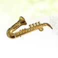 thumbnail image 3 of MasteelfCA Musical Instrument Decor Mini Instrument Toy for Home Kid Bedroom (Golden, Saxophone Pattern), 3 of 8