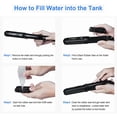 thumbnail image 2 of Steam Hair Straightener, Professional Salon Grade Steam Flat Iron Hair Straightener with Vapor Heat up Fast & Anti-Static Technology and Digital Controls Suitable for All Hair Types New Version, 2 of 7