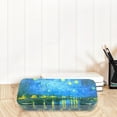 thumbnail image 2 of DAHO Mega Tin Pencil / Storage Box with World Famous Arts for Office, Home, Makeup, Accessories Storage (Starry Night Over The Rhone), 2 of 4