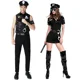thumbnail image 5 of Disfraz de policía para parejas, adulto, para hombre y mujer, para Halloween, fiesta de disfraces, Año Nuevo, fantasía, 5 of 5