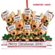 thumbnail image 5 of Toystoory Animal de dibujos animados árbol de Navidad adorno colgante Año Nuevo ventana chimenea pared puerta Navidad Oficina decoración vacaciones Kits de decoración para fiestas 8 animales Toystoory HA009187-06, 5 of 6