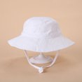 thumbnail image 2 of Toddler Baseball Hat for Girls Wide Brim Toddler Sun Hat Sun Protection Bucket Hat Summer Beach Vacation Kids Hat with Neck Flap for Girl Boy, 2 of 3