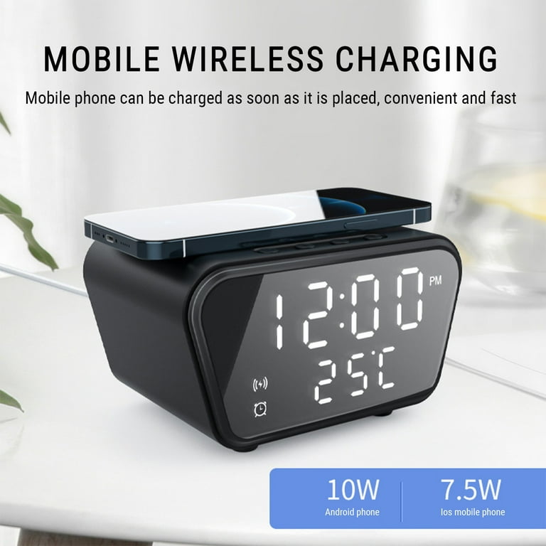 Charging Pad Merkury Innovations 10w Wireless Charger Alarm