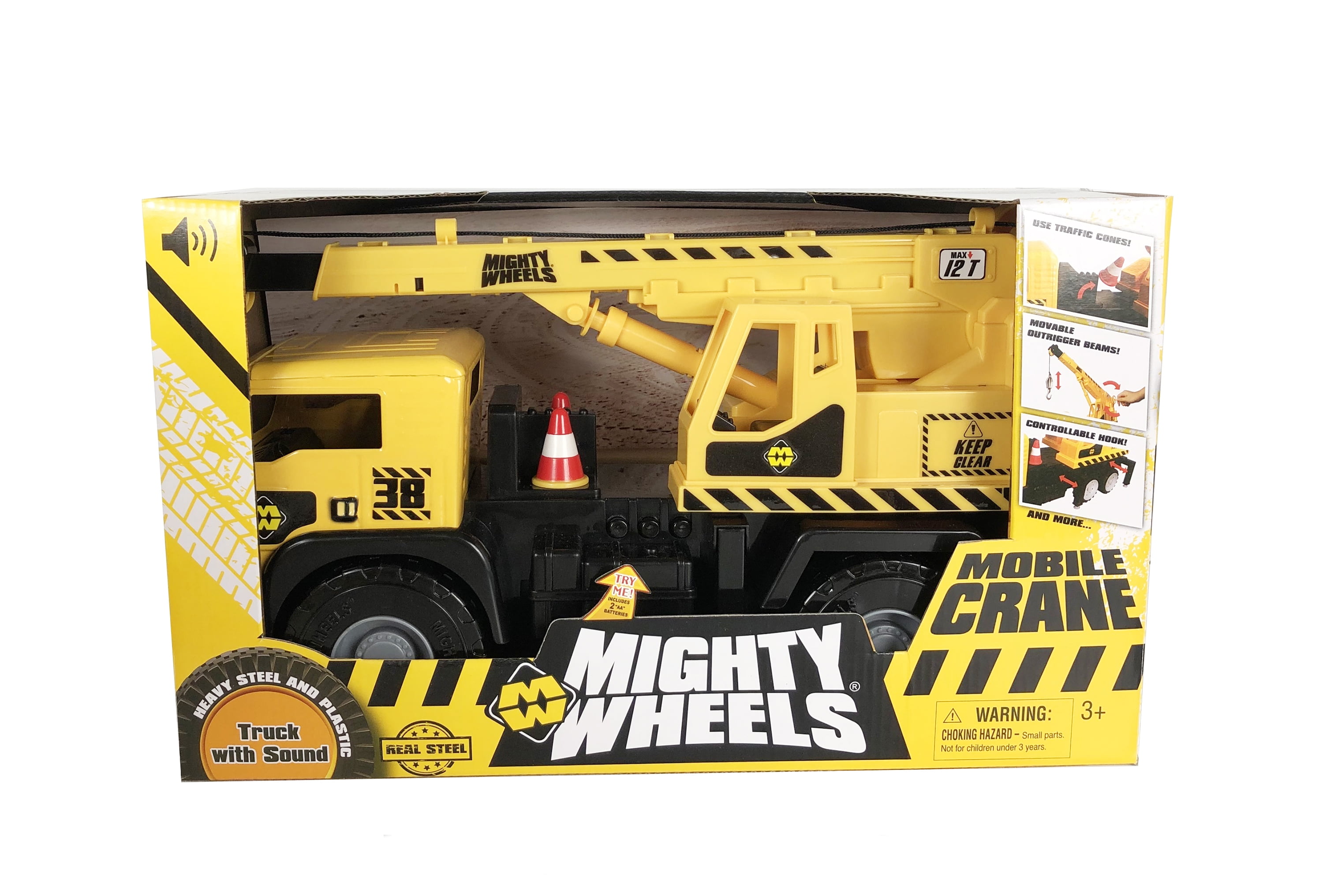 mighty wheels construction toys
