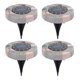 thumbnail image 1 of Heaveant Luz de Camino Solar, 12 LED Luces solares para césped Lámpara Solar enterrada con Punta de Tierra Impermeable para decoración de Paisaje de Camino de jardín, 1 of 14