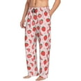 thumbnail image 6 of Hirioo Strawberry for Women's PJ Pajama Pants Sleep Pants Women's Home Trousers with Pockets,S-3XL-XX-Large, 6 of 6