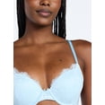 thumbnail image 5 of Joyspun Women's Bridal Lace and Satin Push Up Bra, Sizes XS-XXXL, 5 of 6
