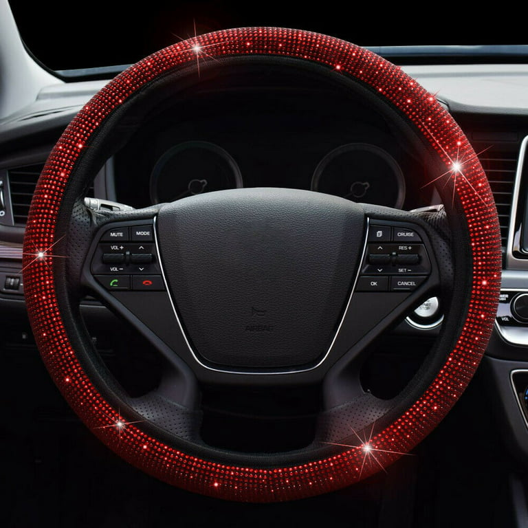 Lampa Club Premium Steering Wheel Cover (Red) - Unicom Radio