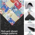 thumbnail image 3 of Patchwork Pioneer Flower Kitchen Rugs Sets Of 3,Kitchen Runner Rugs Non Skid Washable,Decorative Kitchen Floor Mats for Kitchen,Sink,Laundry,17"x30"+ 17"x47" + 17"x59", 3 of 6