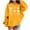 Yellow, variant on Posijego Girls Valentine's Day Hooded Tops Loose Lightweight Hoodie Pullover Sweatshirt Long Sleeve Oversized