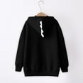 thumbnail image 3 of Fesfesfes Women Hooded Tops Casual Animal Cute Emo Dinosaur Shirt Hoodie Pocket Hoody Jumper Tops, 3 of 6