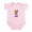 Petal Pink, variant on CafePress - Happy Everything! Infant Bodysuit - Baby Light Bodysuit, Size Newborn - 24 Months