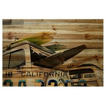 Cali Day by Parvez Taj Painting Print on Natural Pine Wood