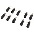 thumbnail image 4 of Terminal de poste de plátano Sunnimix zócalo Enchufe 10pcs 4mm negro, 4 of 8