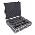 thumbnail image 2 of Yinanstore Mic Carrying Case Stage Performance Party Studio Control Room Aluminum Alloy Black, 2 of 7