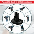 thumbnail image 4 of Adapter for Ein*hell 18V Li-ion Battery Converter to for Bos*ch 10.8V 12V Power tools, 4 of 7