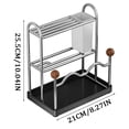 thumbnail image 3 of Cutting Board Rack Stainless Steel Cutting Board Rack Kitchen Cutting Board Storage Rack Stainless Steel Lid Rack, 3 of 6