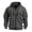 Dark Gray, variant on Men's Tactical Work Hoodie Polyester Blend Multi Pocket Utility Long Sleeve Sweatshirt Outdoor Casual Fall Winter Jacket Coat Top