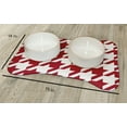 thumbnail image 2 of Simply Daisy Geometric Bone Shape Pet Feeding Mat for Dogs, 2 of 3