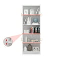 thumbnail image 2 of MONSLIPA Freestanding Storage Cabinet with 3 Adjustable Shelves, 4-Door Kitchen Pantry for Dining, Living Room,White, 2 of 6