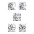 thumbnail image 3 of Destyer Multi Pattern Cartoon Animal Nails Art Sticker 3D Nail Wrap Sticker Tips DIY Manicura Stickers Tool YZW-B002 5Set, 3 of 6