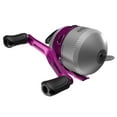 thumbnail image 3 of Zebco 33 Spincast Reel and Fishing Rod Combo, 6-Foot 2-Piece Rod, Purple, 3 of 13