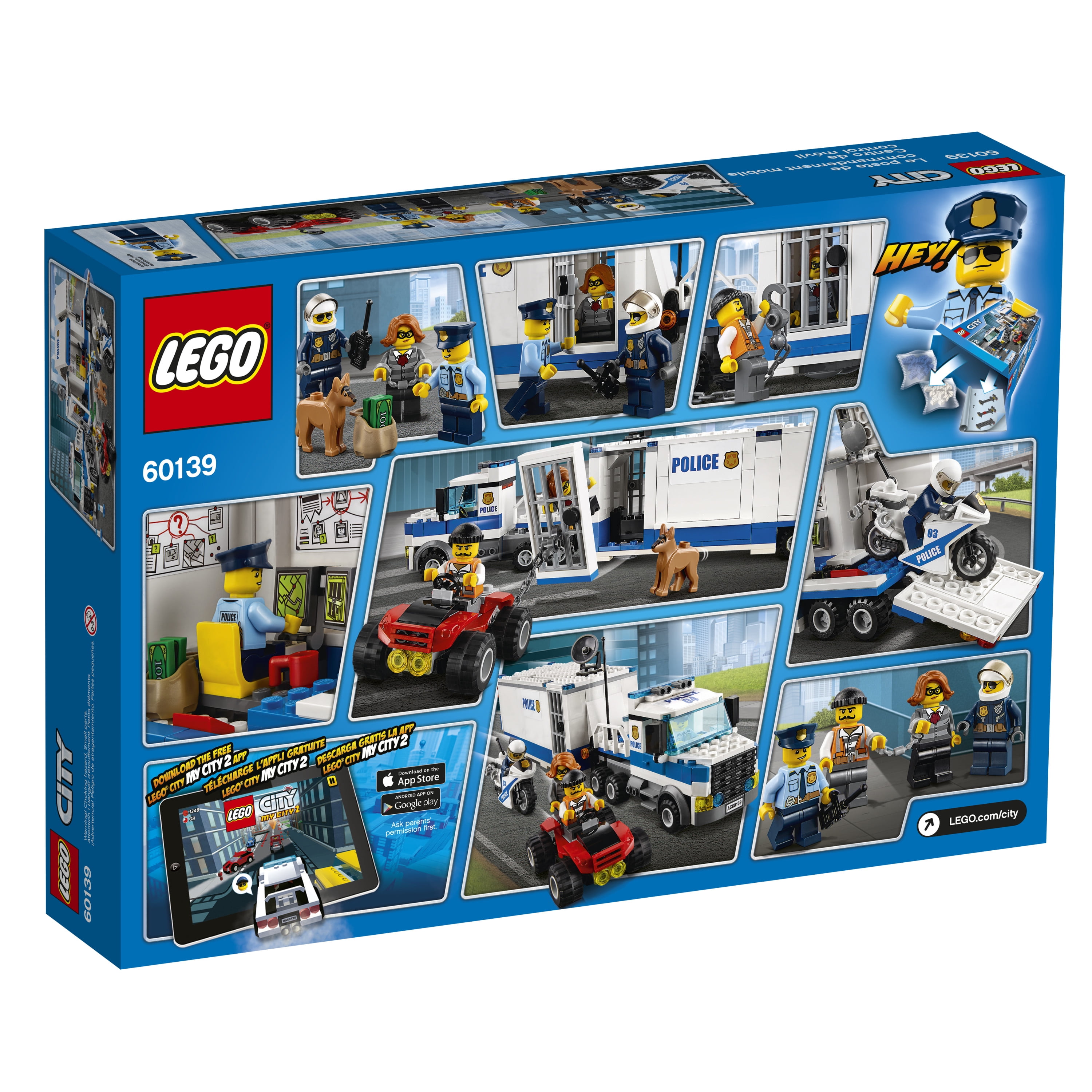 LEGO Police Mobile Command 60139 (374 Pieces) - Walmart.com