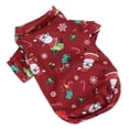 thumbnail image 3 of Abrigos encantadores para perros, suéter para mascotas, ropa roja para mascotas de Papá Noel, disfraz de Navidad para perros, resistente y resistente, 3 of 8