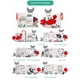 thumbnail image 4 of So-ft Cloth Book Crinkle Book For Baby, Montessori Tum-my Time Toys 0-6-12 Months, Forest Animals Cloth Book, Baby Boy Girl GiftTeissuly Clearance (White, A) Teissuly WER202308291760, 4 of 6