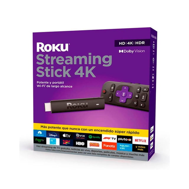 TV BOX ROKU Streaming Stick 4K HDR Dolby Vision HDMI 3820R Roku 3820R