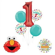 Sesame Street Elmo "I Survived My Parents First Year" 1st Birthday Party