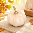 thumbnail image 4 of Mini Fall Pumpkin Decor,Artificial Pumpkins,Mini Vintage Pumpkin Harvest Lifelike Pumpkin,Fake Foam Pumpkin for Fall Autumn Halloween Home Party Supply Thanksgiving House Kitchen Decor, 4 of 6