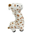 thumbnail image 4 of Juguete de jirafa, juguete de peluche de jirafa, muñeca durmiente, tema de animal suave, decoración de fiesta, muñeca de jirafa de peluche, juguete de Marrón, 4 of 8