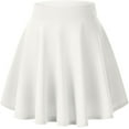 thumbnail image 1 of SURJDE Jupe Patineuse Mini Décontractée Évasée Extensible Basique pour Femmes, 1 of 7