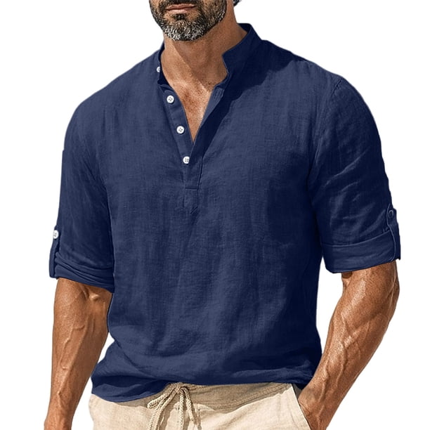 Top de Manga Larga de los Hombres con Cremallera de Color para Al Aire Libre, el Trabajo Y los Deportes