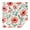 Pioneer Flower Floral-2, variant on Pioneer Flower Floral Print Pattern Square Tablecloth,Waterproof Square Table Cover,Wipeable Spillproof Washable Table Cover for Home Kitchen Party Decor 42"X42"(107x107cm)