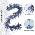 thumbnail image 3 of Guirnalda de Lavanda Artificial Flexible para Colgar, Planta Artificial, Guirnalda de Flores Artificiales, Lavanda Morada para Puerta de Entrada B, 3 of 5