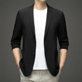 thumbnail image 3 of Suit Jacket Men Stylish Casual for Holidays Festivals Travel Black 4XL, 3 of 9