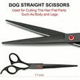 thumbnail image 5 of Profional Dog Grooming Scissors Kit Black 6 in 1 Dog Shears for Grooming 6CR Premium Stainl Steel Grooming Scissors Kit for Dogs Cat Pet, 5 of 8