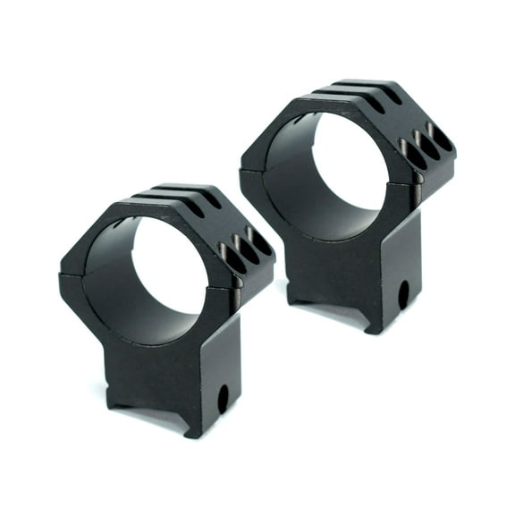 Weaver 50mm Obj. Tactical 6-Hole Weaver-Style Rifle Scope Rings, 30mm, Extra High, Matte Black - 48354