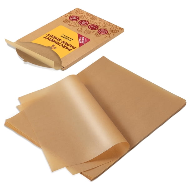 Hojas de papel pergamino Katbite, 8 x 12 pulgadas, 120 unidades, sin blanquear